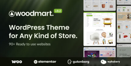 WoodMart – Multipurpose Responsive WooCommerce WordPress Theme 8.2.7
