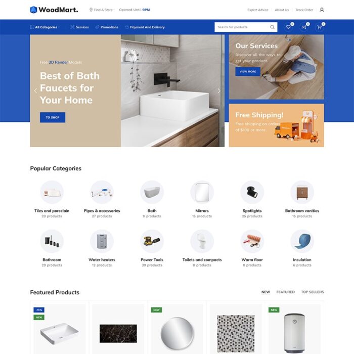 WoodMart – Multipurpose Responsive WooCommerce WordPress Theme 8.2.7 - Image 4