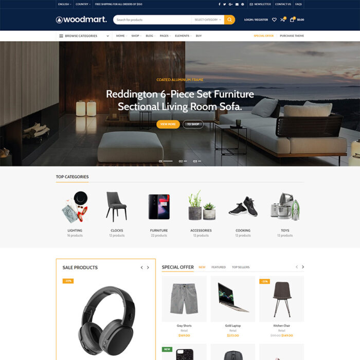WoodMart – Multipurpose Responsive WooCommerce WordPress Theme 8.2.7 - Image 8